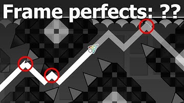 Silent poltergeist with Frame Perfects counter — Geometry Dash