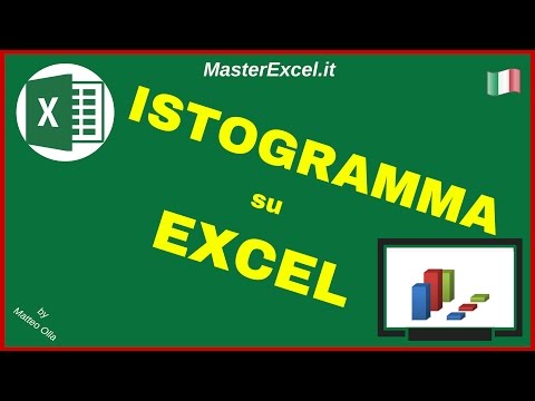 Video: Come Costruire Un Istogramma In Excel