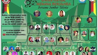 Konser Virtual Minang Bersuara bersama Sumbar Talenta