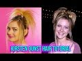 How to get kirsten dunsts spikey bun hair tutorial  hissyfit