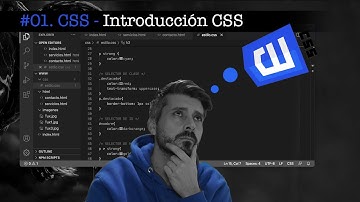 #01 Curso CSS - Introducción al CSS y como enlazar HTML con estilos CSS