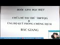 CHỮA ĐỀ THI THỬ SỞ BẮC GIANG (LẦN 2)  2021 - Thầy Nguyễn Quốc Chí