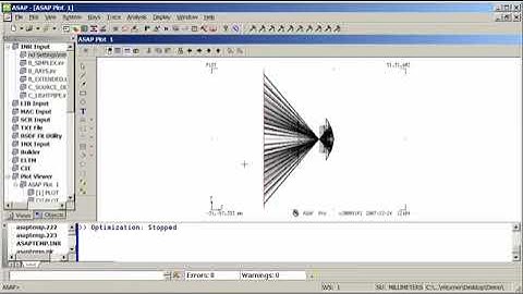 Introduction to Optical System Optimization in ASAP