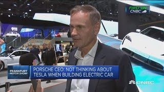 We want our electric cars to drive like a traditional Porsche, CEO says | Squawk Box Europe