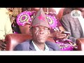 Dramatic Speech  of Vice President  for Economic Cluster Dr James Wani Igga in Azande Kingdom, W.E.S
