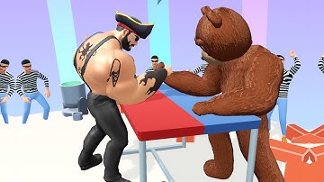 Muscle Rush Smash Running Game All levels 200 Gameplay Walkthrough Part 18