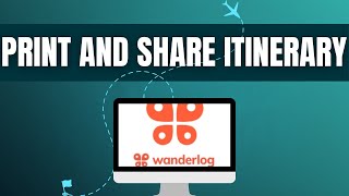 How to print and share Wanderlog itinerary-2025 l SM Tech screenshot 1
