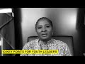 10 key points for youth leaders from first lady Monica Geingos