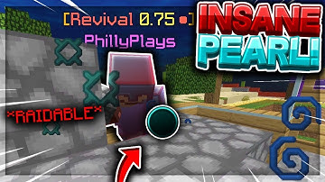 THIS INSANE PEARL MADE HIM RAIDABLE... | Minecraft HCF