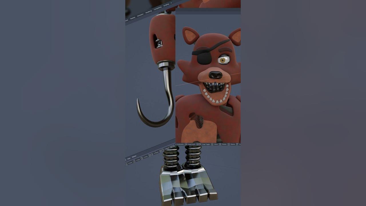 Withered Foxy (Fixed)