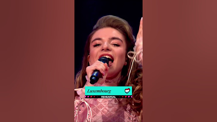 🇱🇺 #Luxembourg #Eurovision2025 (Second Rehearsal) – Laura Thorn – “La poupée monte le son” #esc2025