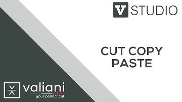 03 Crescent Valiani How To - Basic Operation: Cut Copy Paste