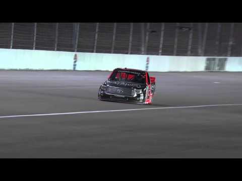 zachary quinto 2015 NASCAR Trucks @ Las Vegas FINISH