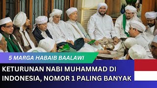 5 Marga Habaib Baalawi Keturunan Nabi Muhammad di Indonesia, Nomor 1 Paling Banyak