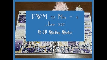 Hot Mess Plan WIth Me ft GP Sticker Studio