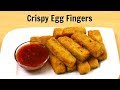 Crispy Egg Fingers | अंडे से बनाए क्रिस्पी फिंगर्स | Egg Starters Recipe | KabitasKitchen