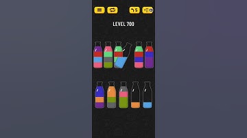 Soda Sort Puzzle Level 700 Walkthrough Solution Android/iOS