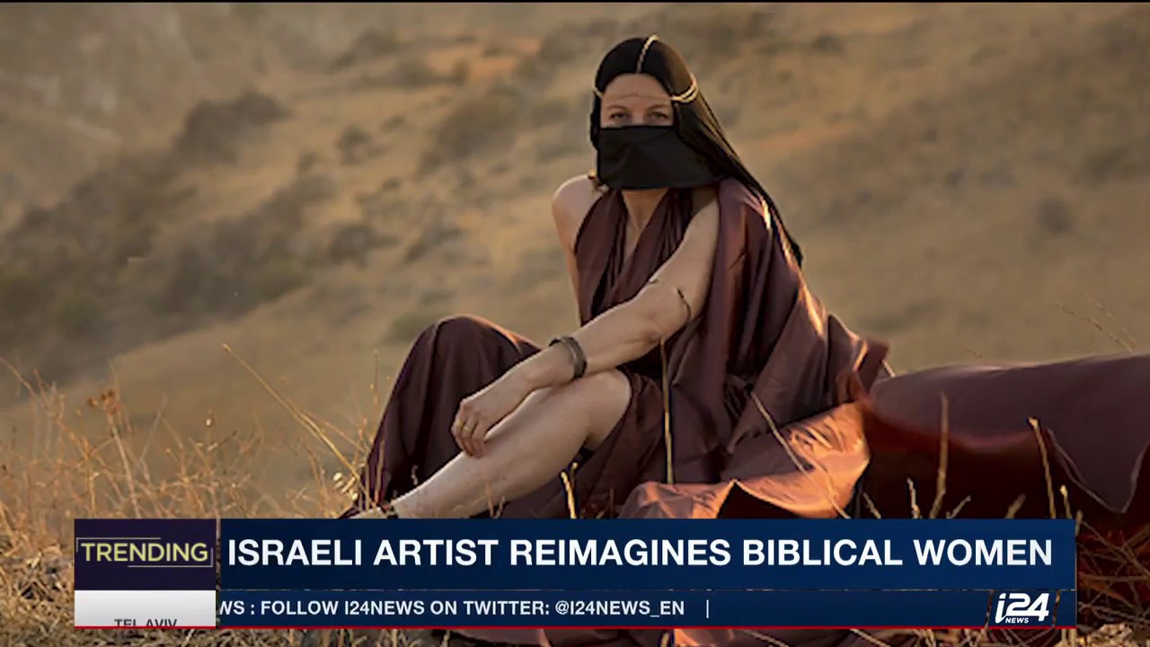 Israeli photographer brings biblical women to life, on i24NEWS