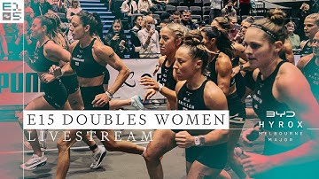 🔴 LIVE | ELITE 15 PRO DOUBLES WOMEN | HYROX MELBOURNE MAJOR