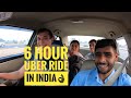 We got to drive Uber in India! 6 Hour Ride - New Delhi - Chandigarh | 4K