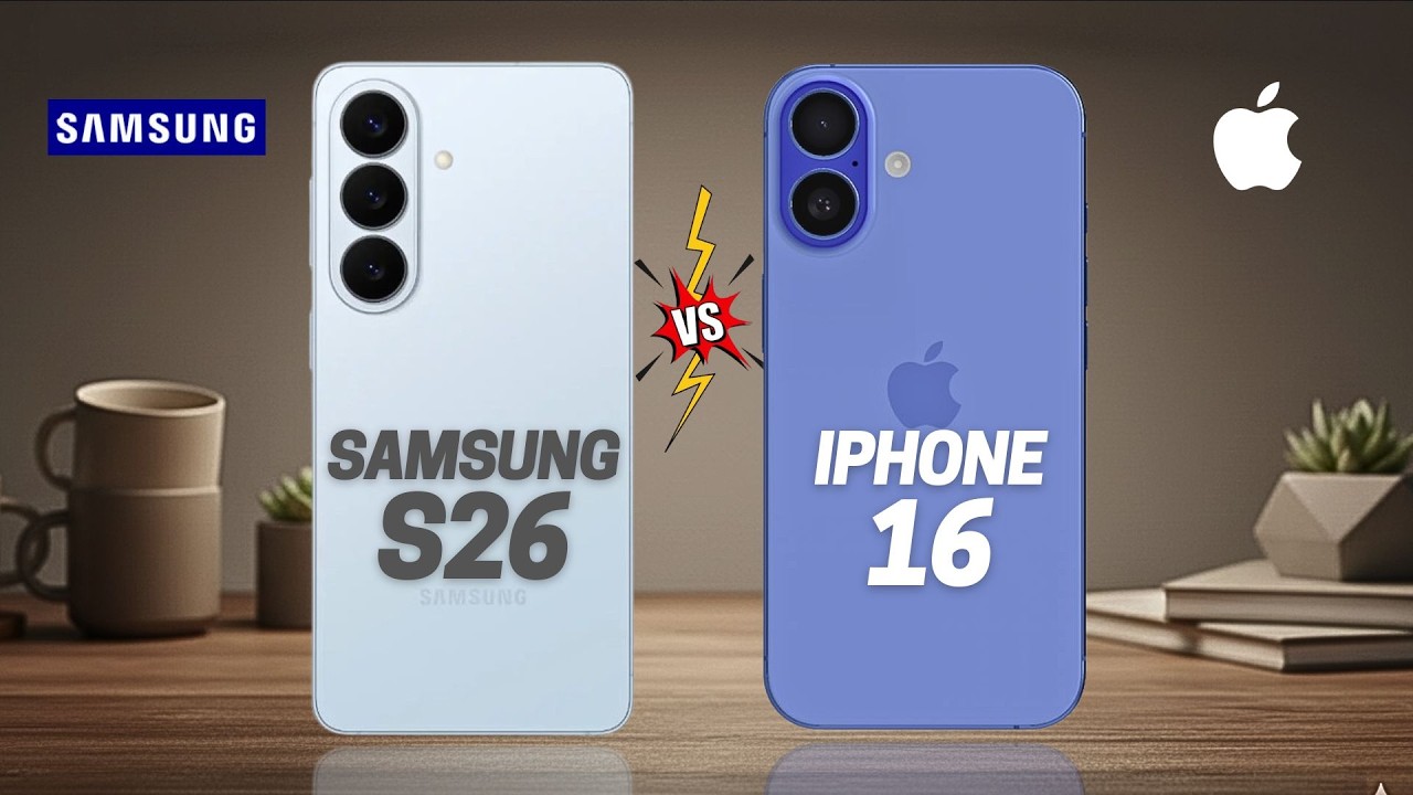 Samsung S26 vs Iphone 16  Full comparison ⚡Which one is Best