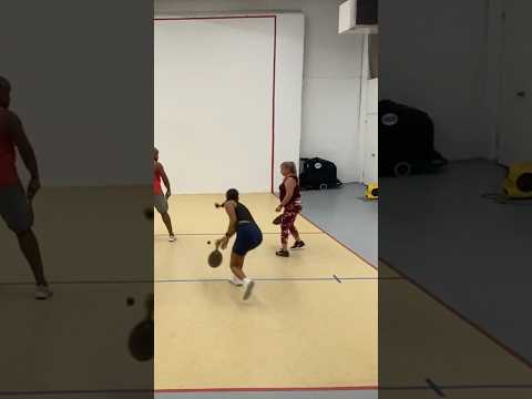 Paddleball- chopping it