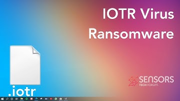 IOTR Virus [.iotr Files] Ransomware Remove & Decrypt Data