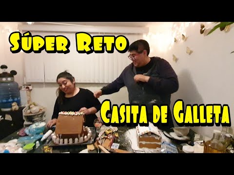 Súper reto navideño.
La casita de galleta