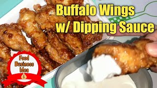 Food Business 2020| Crispy Chicken Buffalo Wings Recipe|Jacquey Stories