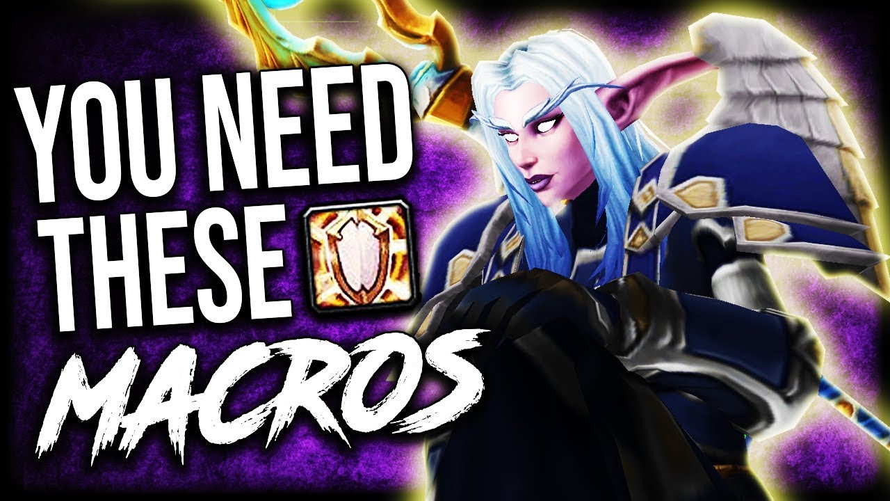 Disc Priest BFA USEFUL PvP Macros (BFA PvP Season 2) YouTube