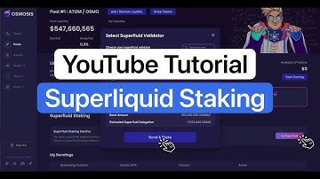 Superfluid Staking in the Osmosis