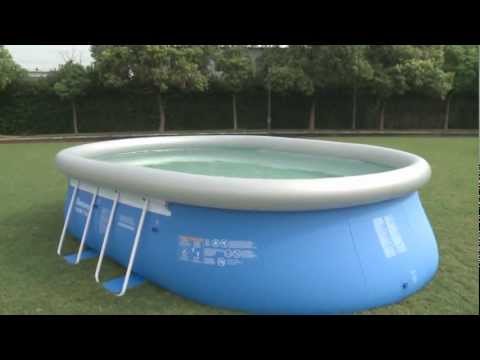 Installazione e manutenzione piscine fuori terra bestway fast set ... San marco piscine fuori terra