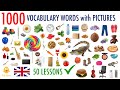 Learn 1000 Common English Words with Pictures used in Daily Conversation