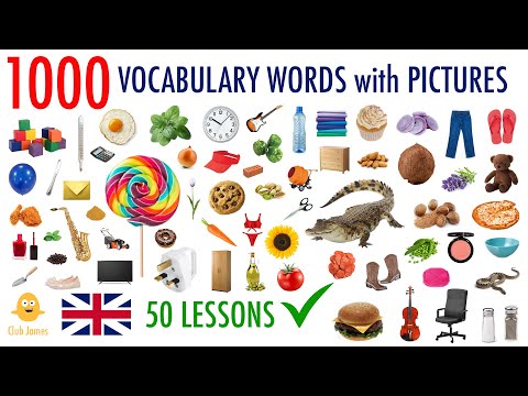 Learn 1000 Common English Words With Pictures Used In Daily Conversation