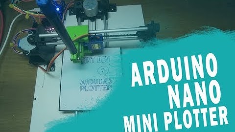 Мини плоттер на Arduino Nano