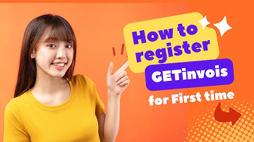 How to register new account in getinvois.com