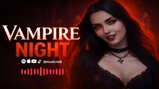 Vampire Night 🩸 Dark Synth Radio 24/7 for Night Drive &amp; Cyberpunk Vibes