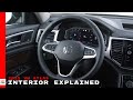 2021 VW Atlas Interior Cabin Explained - Volkswagen