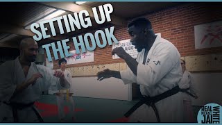 Michael Jai White Kyokushin Training Seminar - Setting up The Hook