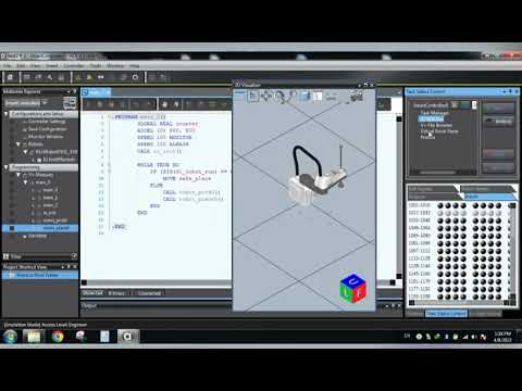 Omron Robot programming #plc #programming #robot