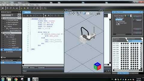 Omron Robot programming #plc #programming #robot