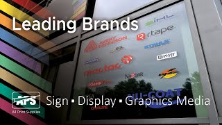 All Print Supplies Leading Brands - Sign Display & Graphics Media