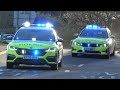 BRAND NEW 2021 COP CARS!! - Skoda VRS & BMW Traffic Police Responding FAST!!