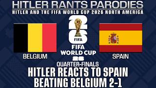 Hitler reacts to Spain beating Belgium 2-1
