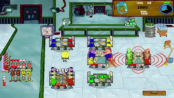 SpongeBob Diner Dash 2: Two Times the Trouble Walkthrough - Level #26 - Chum Bucket VI