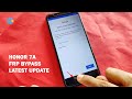 Honor 7A (AUM-AL20) FRP Bypass Latest Security Update Simple Method