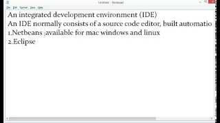 7.  Downloading Netbeans IDE