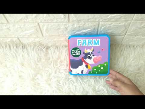 Farm EVA Foam Book with Soft Foam Pages