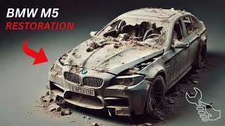 Restoring A Rusted Bmw M5 Competition Toy Car