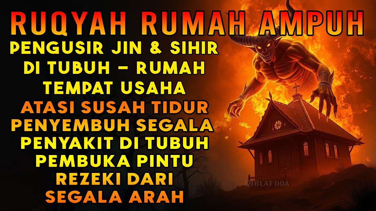 RUQYAH RUMAH PENGUSIR JIN, SETAN & SIHIR DI RUMAH & TUBUH, PENENANG HATI & FIKIRAN | ALAA AQEL